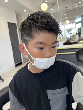 アース 春日部店(HAIR&MAKE EARTH) ツーブロックアシメショート