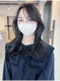 くびれレイヤー_グレージュカラーボブウルフココア_ba419071