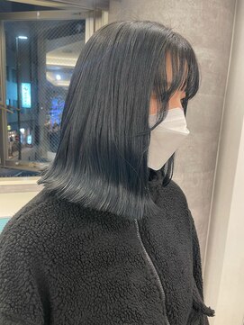 ルーブ トウキョウ(Loob. TOKYO) ブルーブラック、ダークグレー、ブルージュ、韓国風ブルーカラー