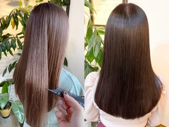 リアンバイアリュール(Lian by Allure)の写真/髪質に合わせたトリートメントをご提案◎髪の内部からしっかり補修して、毛先まで潤うツヤ髪に。