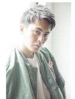 『力石サトシ』波巻き束感ショートツーブロックマッシュ