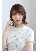 ヘアーアンドメイク エクリ 不動前店(Hair&Make equri)&nbsp;外はねボブ【目黒不動前】