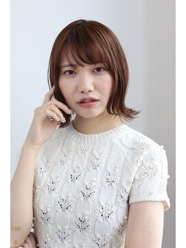 ヘアーアンドメイク エクリ 不動前店(Hair&Make equri) 外はねボブ【目黒不動前】