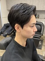エース 中野(Ace)&nbsp;メンズセンターパートヘアスタイル<中野/メンズ/理容室>