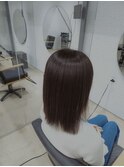 美髪縮毛矯正/髪質改善/ミディアム/ケア縮毛矯正/艶髪