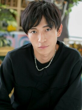 カバーヘア イヴ 戸頭店(COVER HAIR EVE) ■ダークアッシュマッシュ束感ショート101★戸頭20代30代40代