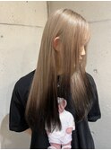 【VoasorteGARDEN】ミルクティー裾カラー