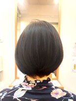 ヘアー グリーン(hair green) 30代40代50代/ショートボブ/丸みショート/大人ショート