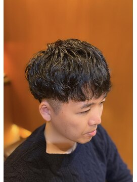 ヘアモード キクチ 銀座店 愛され・ゆるふわパーマ【理容室】