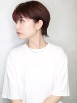 バース(BIRTH)&nbsp;天神【BIRTH】似合わせカットウルフレッドブラウン艶髪　11