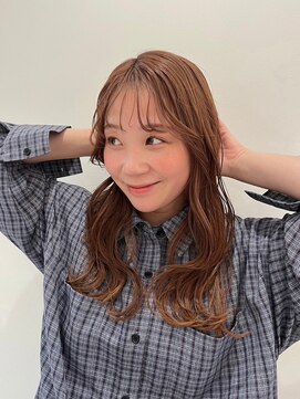 メルト(melt) #オレンジカラー　＃ゆるふわカール