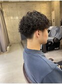 波巻き+ツイストスパイラルパーマ♪