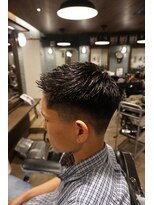 ワンワンオー バーバーショップ 長浜店(@110 BARBER SHOP)&nbsp;短髪アップバング