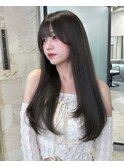 松岡宏海スタイル/韓国ヘア/顔まわり/当日予約/髪質改善/韓国風