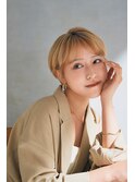 大人綺麗ボブ/藤沢/髪質改善縮毛矯正/ショート/脱白髪染め透明感