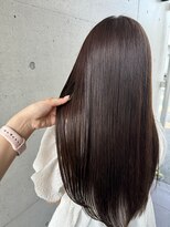 アチーブ ヘア デザイン(achieve hair design)&nbsp;サラツヤロングヘアー黒髪暗髪☆大人可愛い20代30代40代