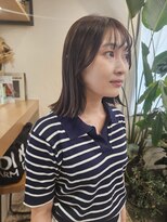 イット(it.) it. YUI オリーブベージュ ロブ ミディアムボブ