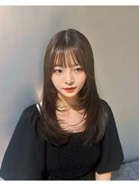 アルーシェ 新宿店(Alushe)&nbsp;韓国ハイレイヤー×グレージュ×髪質改善