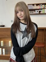 リヴ ウメダ(LIV umeda)&nbsp;ベージュ×ブラウン/ブリーチ/ダブルカラー【梅田】