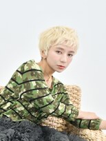 ロアー ヘアー マックイーン 流山おおたかの森店(RAWR hair McQueen) 【RAWR】ハイトーンカラー　イメチェン　透明感カラー