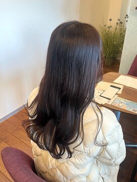 ヘアーラウンジルシェル(HAIR LOUNGE Le ciel) 透明感たっぷり  ショコラブラウン