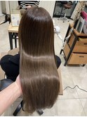 髪質改善ストレート