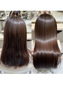 癖や広がりがお悩みの方に/髪質改善ストレート