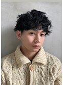 無造作アンニュイパーマ/スパイキーショート/スペインカール