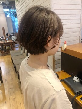 ガーデントウキョウ(GARDEN Tokyo) 似合わせカット/ショート/小顔//透明感カラー