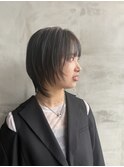 ウルフレイヤー/ショートウルフ/レイヤー/隠れハイライト
