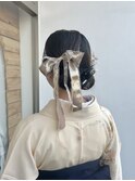 卒業式ヘア