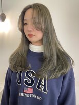 透け感オリーブ