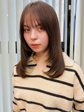 ガーデン 銀座(GARDEN) レイヤー 顔まわり 前髪 美髪 イメチェン 簡単スタイリング