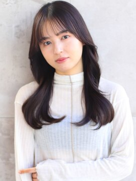 グランド(GRAND) 最新縮毛矯正/透明感カラー/20代/30代