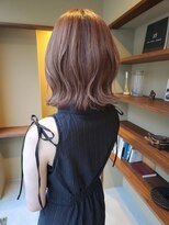 イニ(ini)&nbsp;須藤 )) ピンクベージュ×BOB