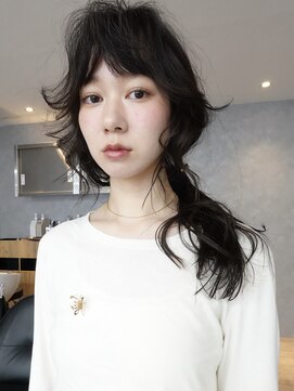 ジュール(JOULE'S) 黒髪/小顔アレンジ/パーマ/暗めカラー/レイヤーカット