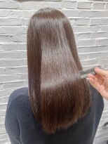 ソワンドブレスセルン 心斎橋(soin de brace cerne)&nbsp;髪質改善ストレート×ココアベージュ