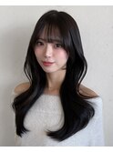巻ける縮毛矯正/黒髪