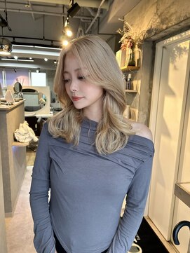 フォート(FORT) m50_ブロンドベージュ/レイヤーカット/ダブルカラー