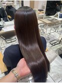 【平林鼓】酸性ストレートと暖色カラーで綺麗な艶髪に！