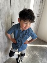 ヘアーリゾートノーブル(Hair Resort Noble) 【キッズ×スパイラルパーマ】ツーブロックキッズパーマ