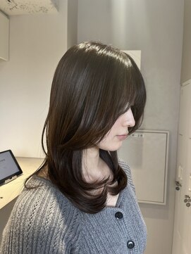 サロウィン 大宮Crest店(SALOWIN) 内巻きで決まるミディアムレイヤー♪