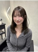 ミディアムレイヤー/大阪/梅田/茶屋町/マンツーマン/韓国/艶髪