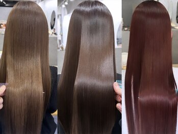 リベル 西中島(Libelle)の写真/【西中島徒歩3分】ストレートの概念が覆る!二度見されるワンランク上の艶髪ストレートへ◎