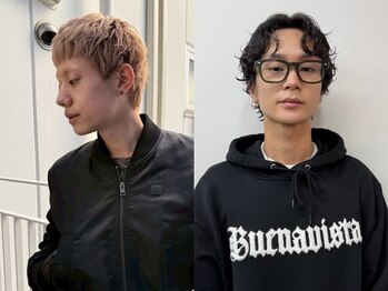 PARKiiiNG 心斎橋 ブリーチ/ダブルカラー/パーマ/メンズ【パーキング】の写真/ライフスタイルに沿ったメンズスタイル提案。ショート,ハイトーン/デザインカラー,パーマまで全般お任せ◎