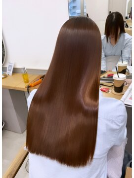 サンド 池袋(sand) 池袋 縮毛矯正×髪質改善 艶感美髪ストレート