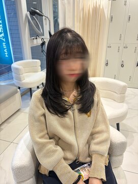 アッシュ 二俣川南口店(Ash) トレンド！韓国レイヤースタイル