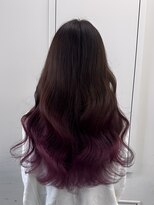 アンブル リュクス 池袋(amble luxe)&nbsp;外巻き　グラデーションカラー