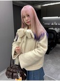 着物ヘア/大人ガーリー/デザインカラー/似合わせカット/名古屋