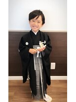 エンヴィー 町田(ENVY) 七五三☆5歳男の子の袴着付け＆ヘアセット☆★